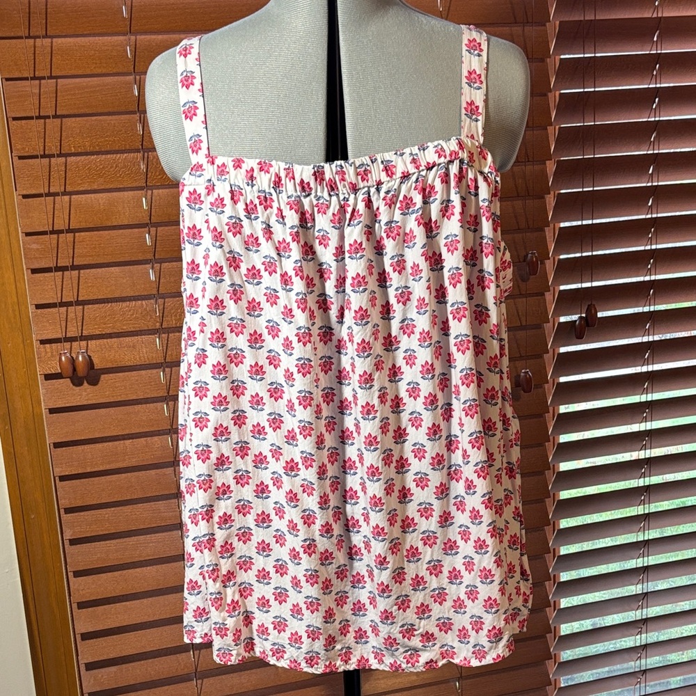 Old Navy Woman’s 3X Floral Pink Women's with Straps and Tie